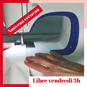 Atelier couture libre | vendredi | 3h | de 14h30 à 17h30