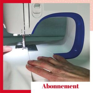 Abonnement couture débutant.es | 1er semestre | le mercredi après midi de 17h30 à 19h30  une semaine sur deux